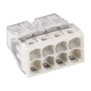 WAGO Lasklem 24 A 2,5mm² 450 V transparant 2273-208