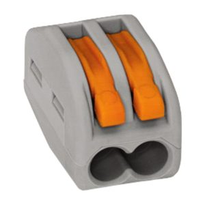 WAGO Lasklem 32 A 4mm² 400 V grijs 222-412