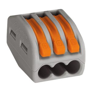 WAGO Lasklem 32 A 4mm² 400 V grijs 222-413