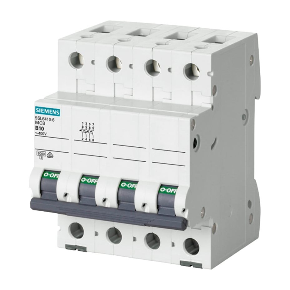 Siemens Sentron installatieautomaat, C-kar Installatieautomaten 16 A 3P