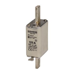 Siemens LV HRC fuse Meszekering 63 A 500 V 3NA3822