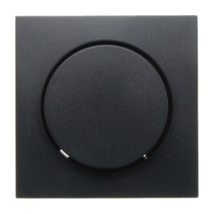 Berker Hager B.7 Glas draaiknop kunststof, dimmer, IP20, RAL7021