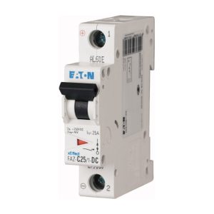 Eaton FAZ-C10/1-DC Installatieautomaat 1P 10 Ampere C-KAR 250V 1 MOD