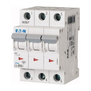 Eaton PLS6-B16/3-MW, installatieautomaat Installatieautomaten 16 A