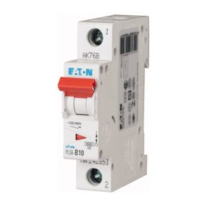 Eaton PLS6-B10-MW Installatieautomaat 1P 10 Ampere B-KAR 6kA 230V 1 MOD