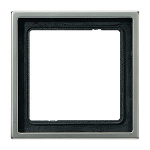 Jung LS Afdekraam schakelmateriaal IP44 rvs ES2981