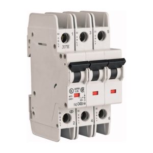 Eaton FAZ-C6/3-NA Installatieautomaat 3P 6 Ampere C-KAR 15kA 415V 3 MOD