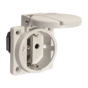 BALS Wandcontactdoos IP54 grijs