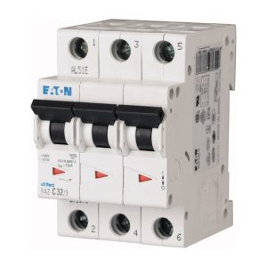 Eaton FAZ-D16/3 Installatieautomaat 3P 16 Ampere D-KAR 15kA 400V 3 MOD