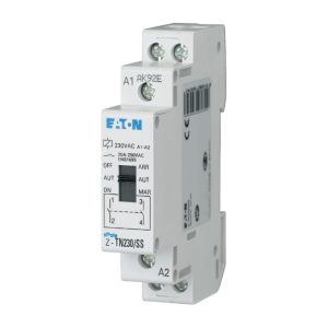 Eaton Installatierelais Z, 250VAC, 20A, Contacten 2M, Breedte 1TE