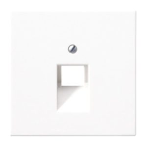 Jung LS Range Centraalplaten en adapters data 70x70mm IP20 wit inbouw 1x