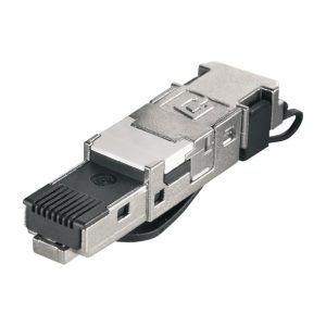 Weidmüller IE-PS-RJ45-FH-BK, RJ45 plug Modulaire dataconnector Cat 6A