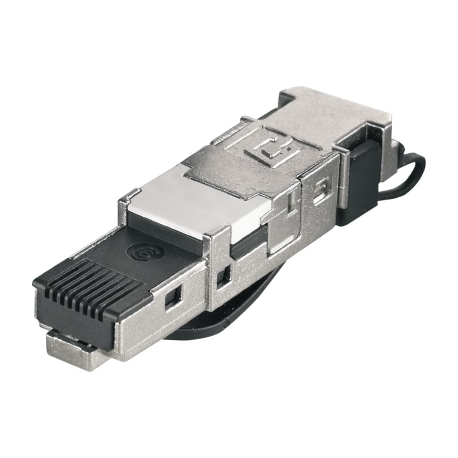Weidmüller IE-PS-RJ45-FH-BK, RJ45 plug Modulaire dataconnector Cat 6A