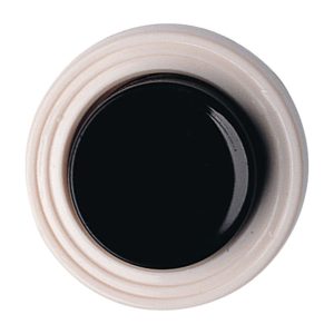 Honeywell Home Inbouwbeldrukker huis transparant knop zwart gatmaat 16 mm