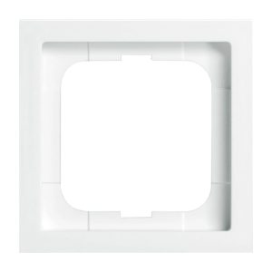 Busch-Jaeger ABB, afdekraam hoekig 1v f-studiowit, 1721-184K, 2CKA001754A4235