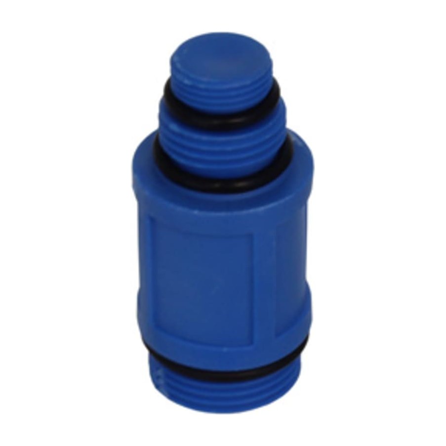 De Beer Bouwstop Saniplug blauw voor schroefdraad 3/8",1/2",3/4"