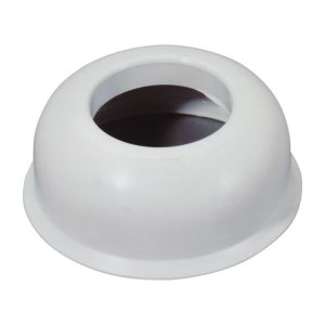 Walraven McAlpine, Muurrozet, 40mm, HDPE, wit (voor afwerking van de afvoer)