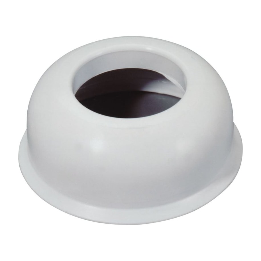 Walraven McAlpine, Muurrozet, 40mm, HDPE, wit (voor afwerking van de afvoer)
