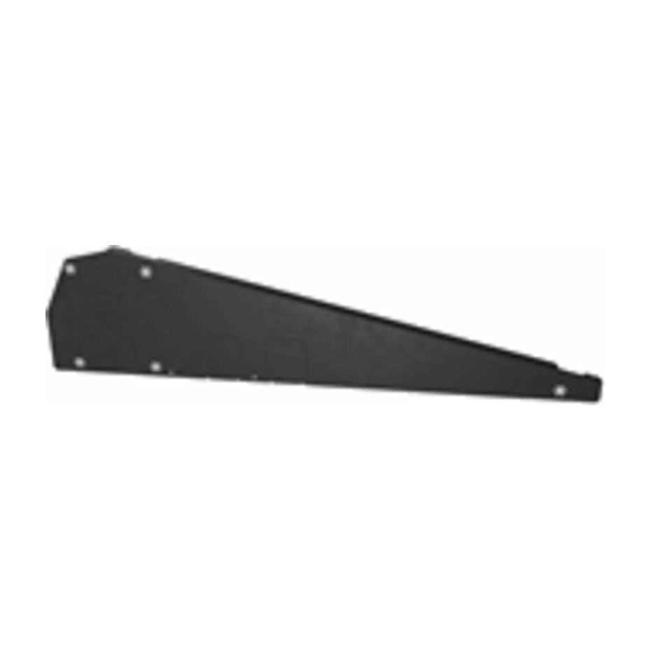 Enstall Flatfix Fusion wind deflector Links Zwart, basis profiel 1030mm-1077mm