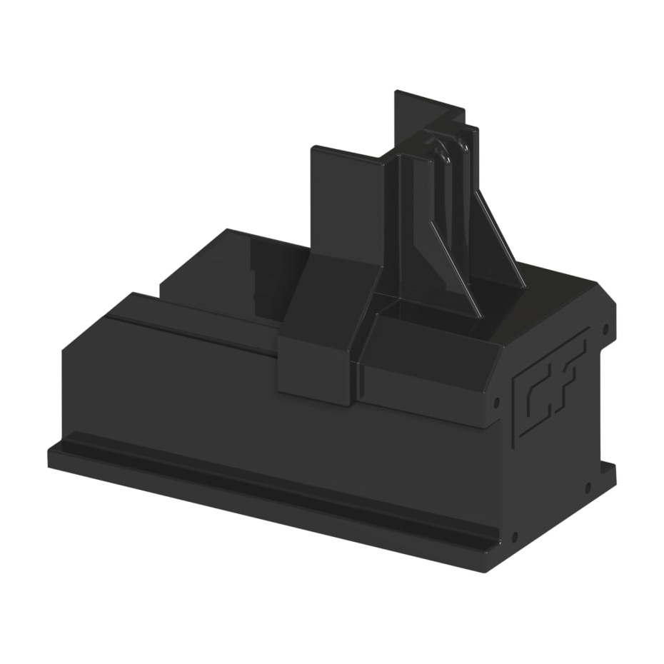 Enstall PV paneel verbindings en bevestigingselementen 68x45x90mm zwart
