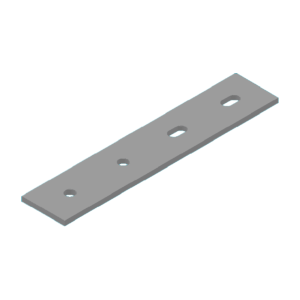 Enstall Solarstell Aluminium koppelstrip M8, altijd bijbestellen 4x 8320870