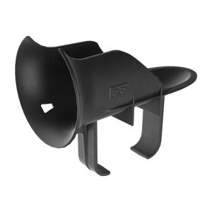 Enstall Esdec FlatFix Fusion, kabeldoorvoer, kunststof, zwart