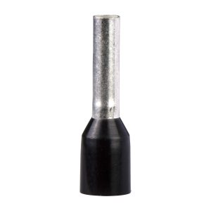 Schneider Electric Adereindhuls, Medium, 1,5mm², Zwart (per 100 stuks)