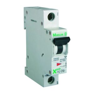 Eaton FAZ-C16/1 Installatieautomaat 1P 16 Ampere C-KAR 10kA 230V 1 MOD