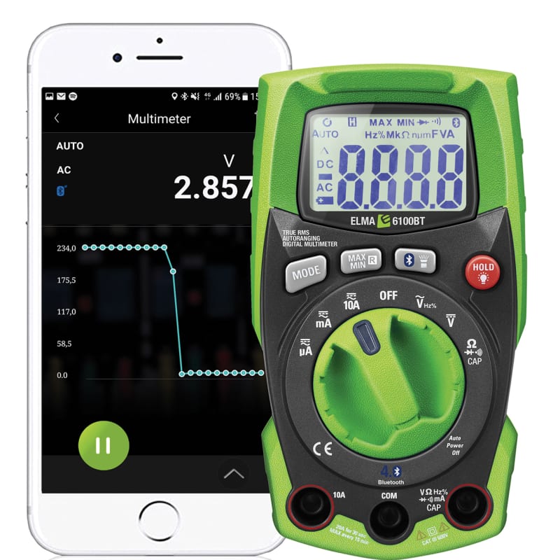 Solar Elma Multimeter IP65