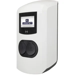 Alfen Eve Double Plus laadstation 2× 22 kW, contactdoos