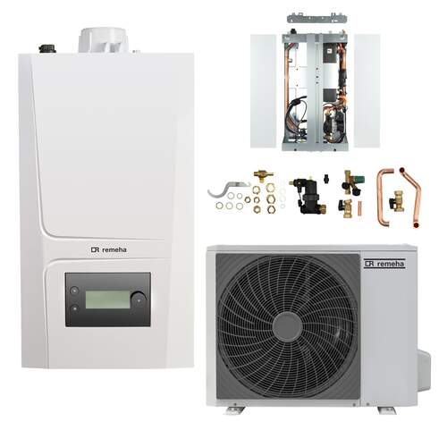 Remeha Elga Ace hybride warmtepompset 8 kW, keteldeel CW4