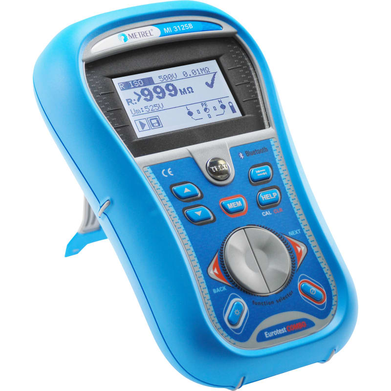 Metrel MI 3125BT Eurotest Combo installatietester met bluetooth
