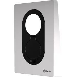 Zaptec frontcover GO, Cloud White